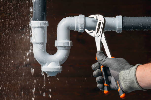 Professional Leak Detection technician working in Cordova, NC